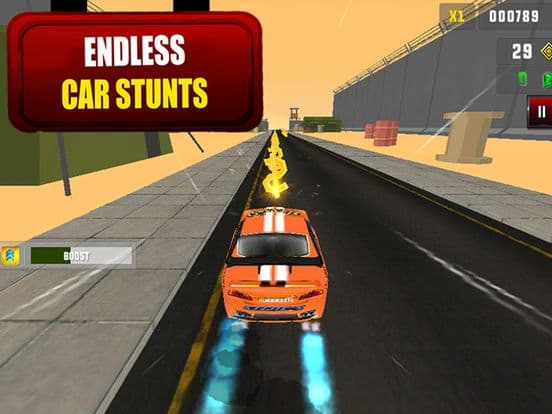 Endless Car Stunt - Free Car Racing Game screenshot 5