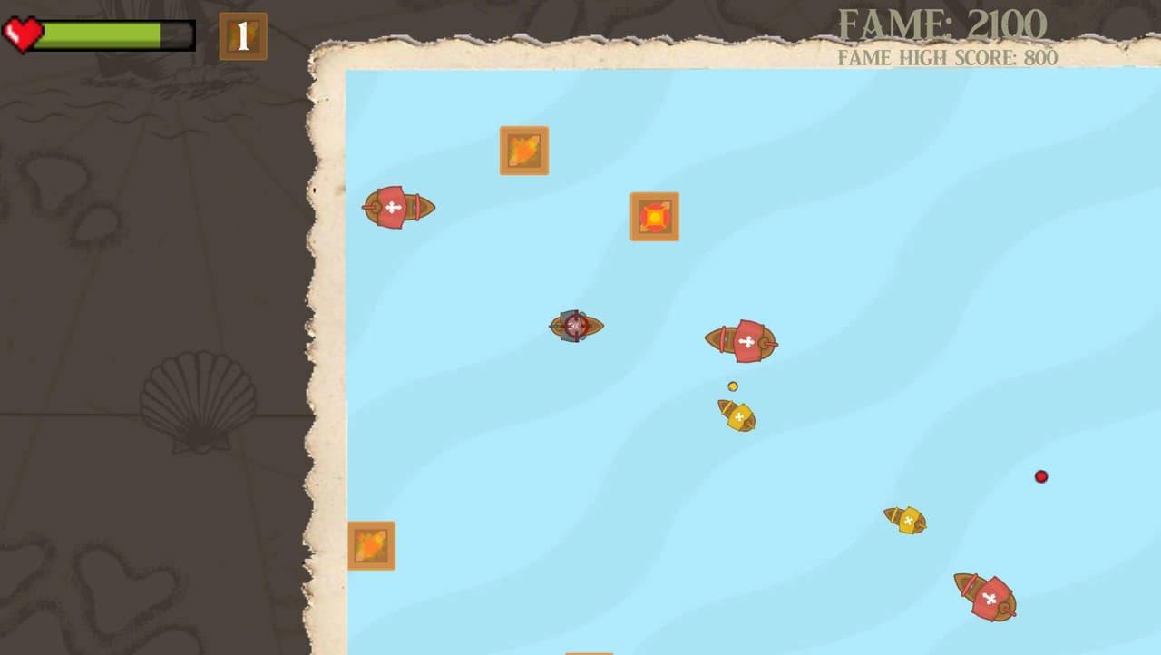 Pirate Wars (itch) (Pauline Martyn) screenshot 3
