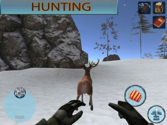 Winter Forest Survival 3D screenshot 2