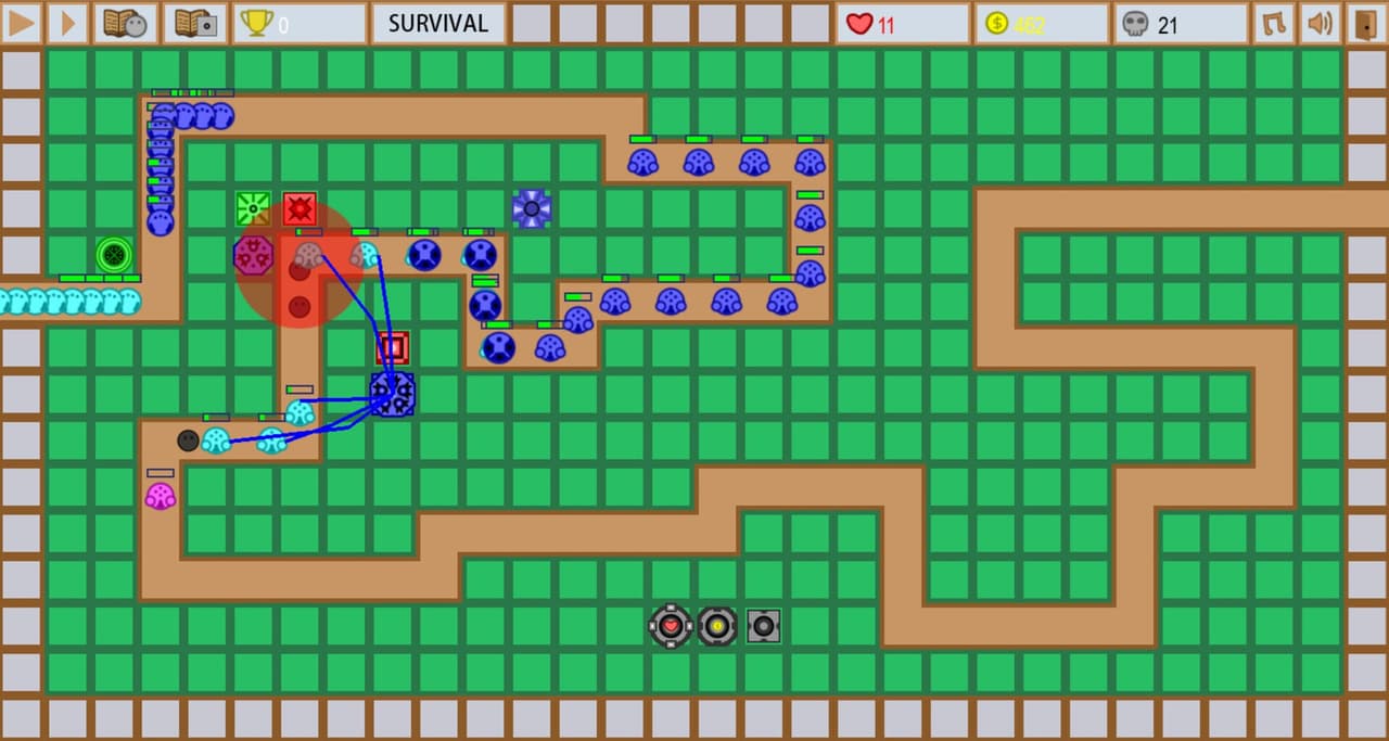 Color Tower Defence screenshot 5