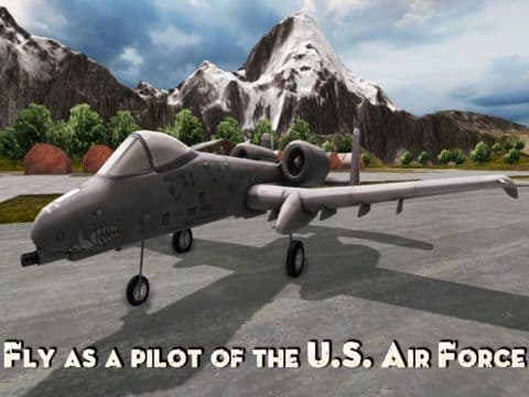 A-10 Thunderbolt - Tank Killer. Combat Gunship Flight Simulator screenshot 5