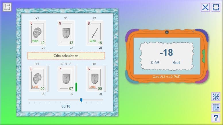 Luck Simulator (Card ALS) screenshot 2