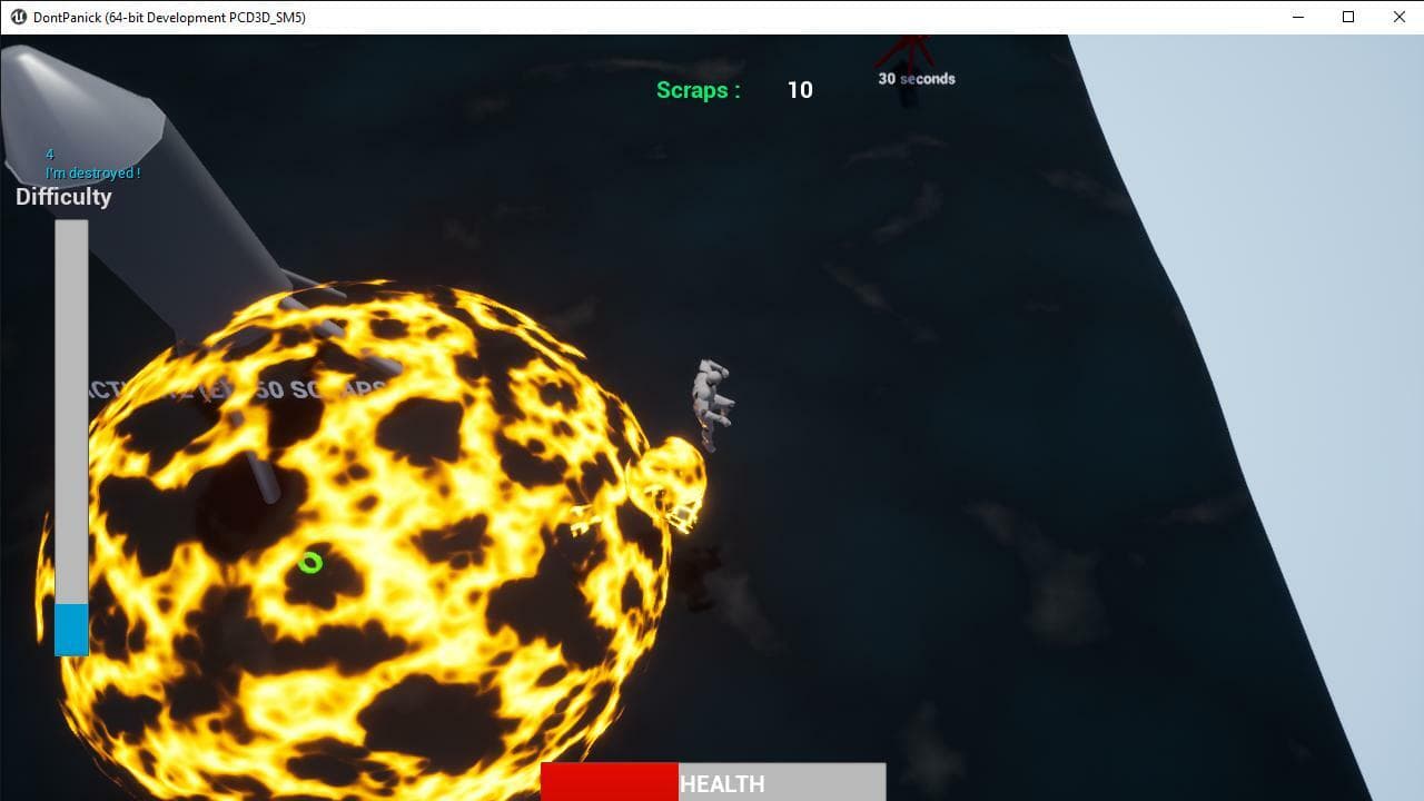 SpaceAttack! - For Houdini GameJam 2020 screenshot 3