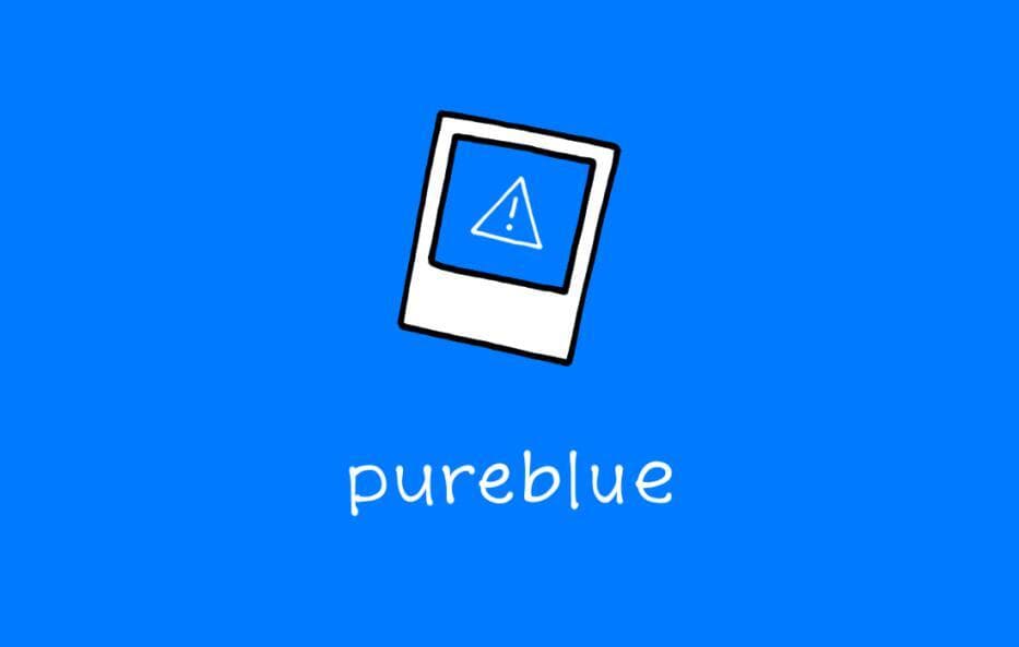 pureblue screenshot 2