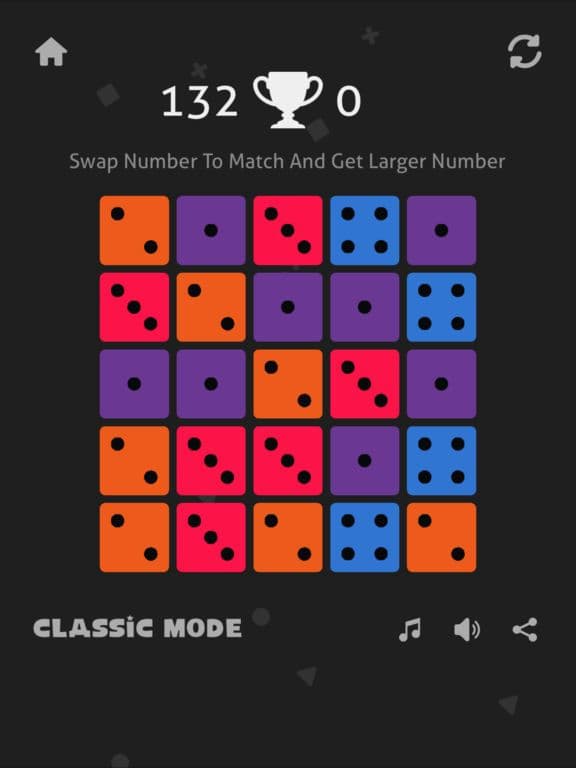 Merge Dice: Match 3 Puzzle Simple Fun Colorful screenshot 2