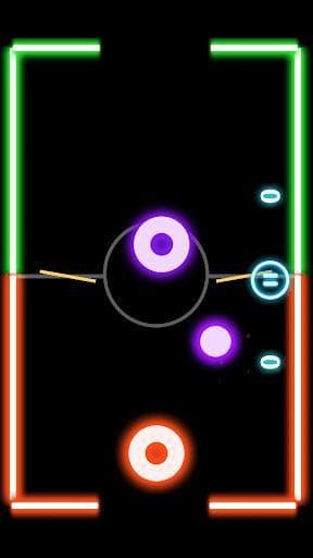 Finger Glow Hockey screenshot 3