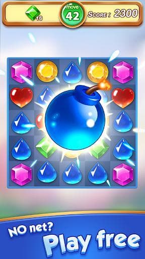 Jewel & Gem Blast - Match 3 Puzzle Game screenshot 3