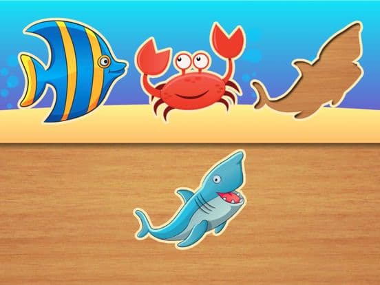 Underwater Adventures - learning puzzle for toddlers and preschoolers +