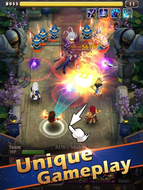 Hyper Heroes: Marble-Like RPG screenshot 3