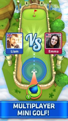 Mini Golf King - Multiplayer Game screenshot 2