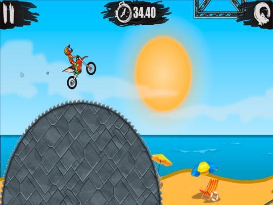 Moto X3M Bike Race Game screenshot 2
