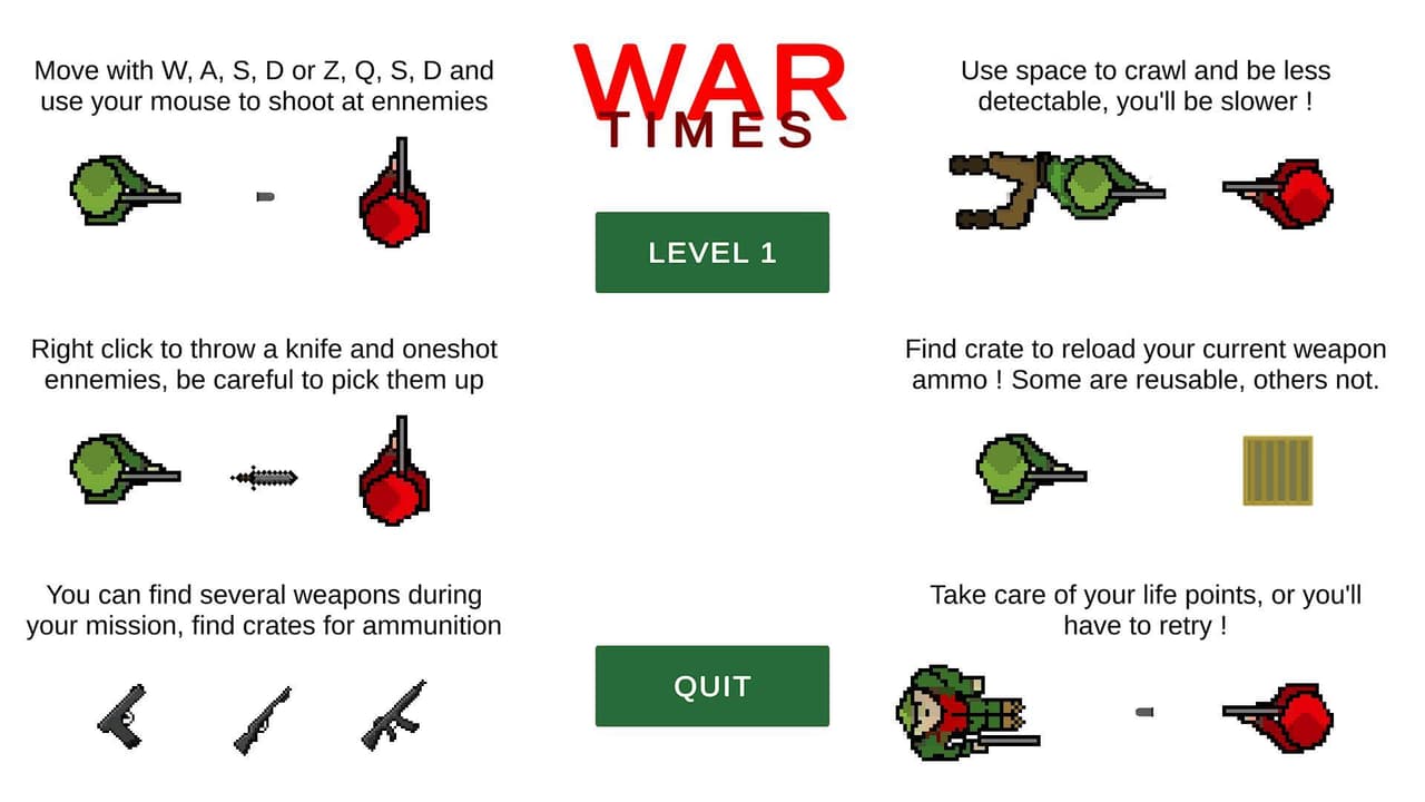 War Times (itch) screenshot 2