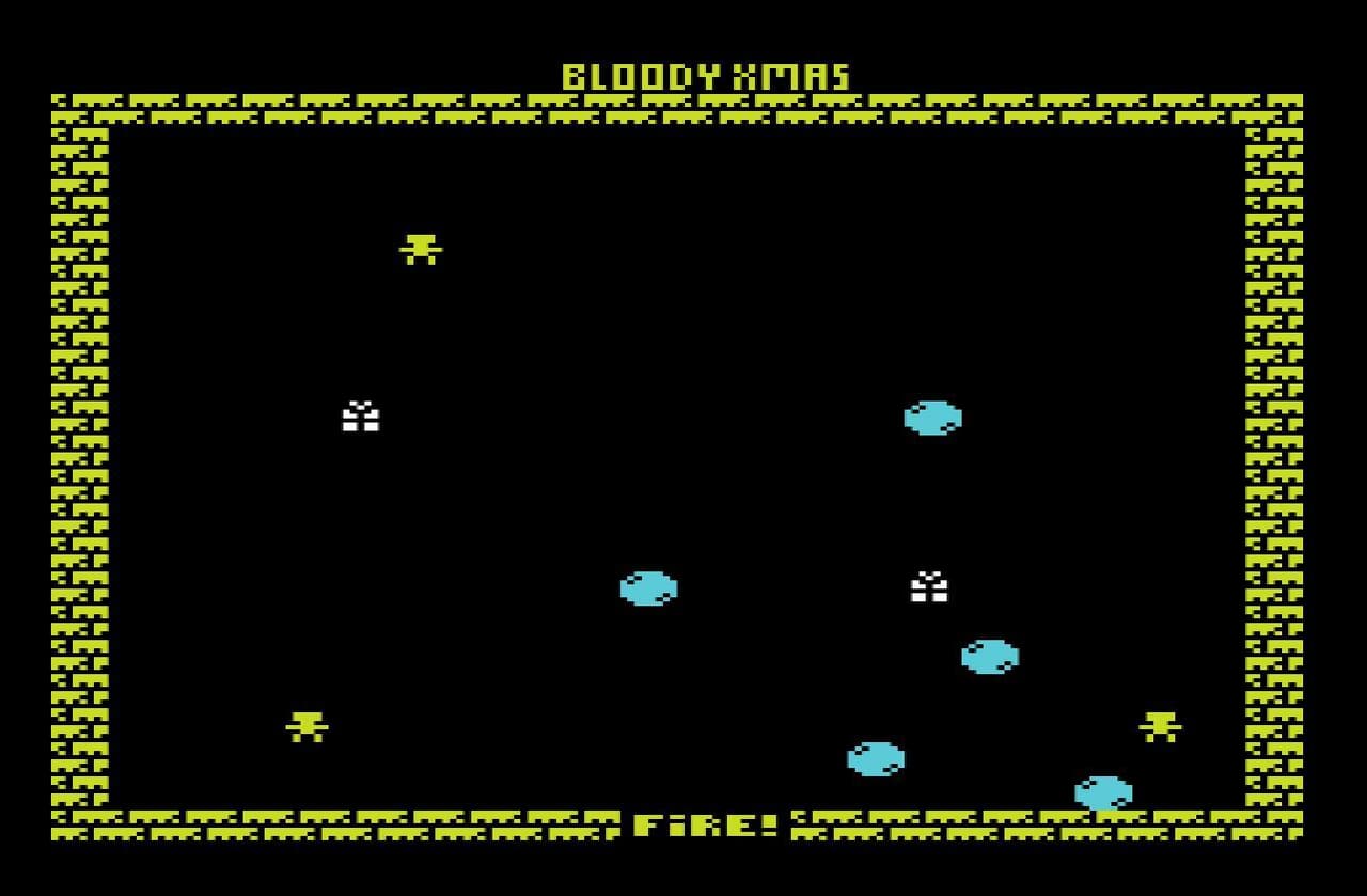 Bloody x-mas (VIC-20) screenshot 2