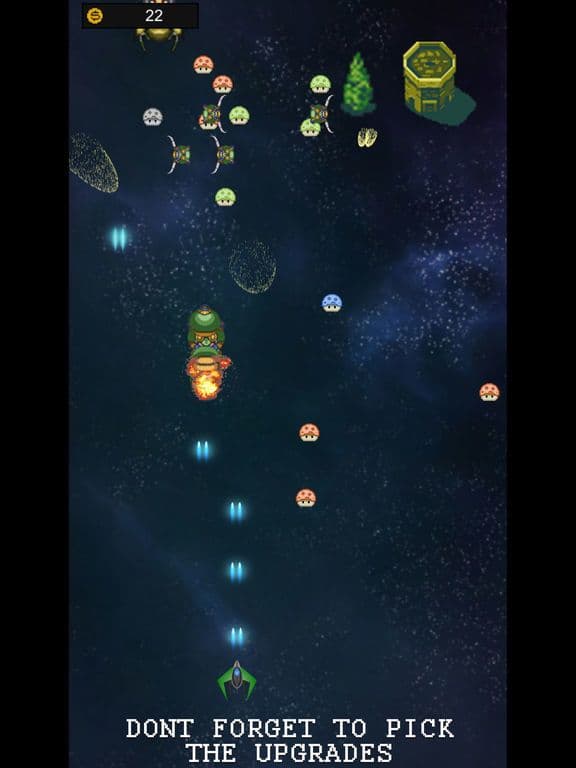 Retro Space Centipede Invaders screenshot 5