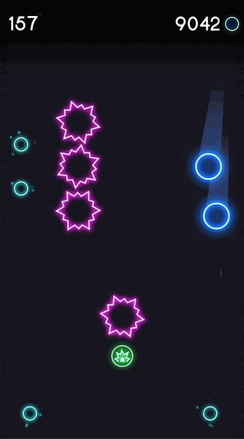 Neon Fall screenshot 4