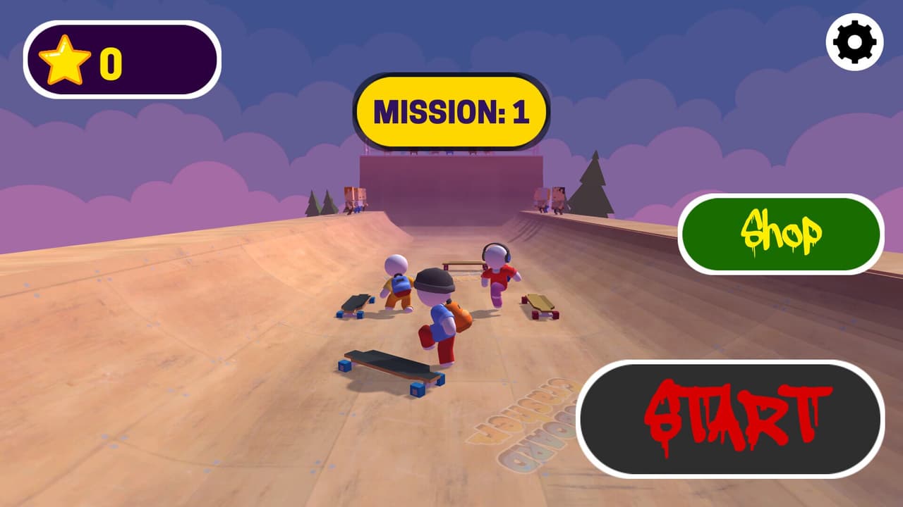 Two Skateboards Driving Simulator screenshot 5
