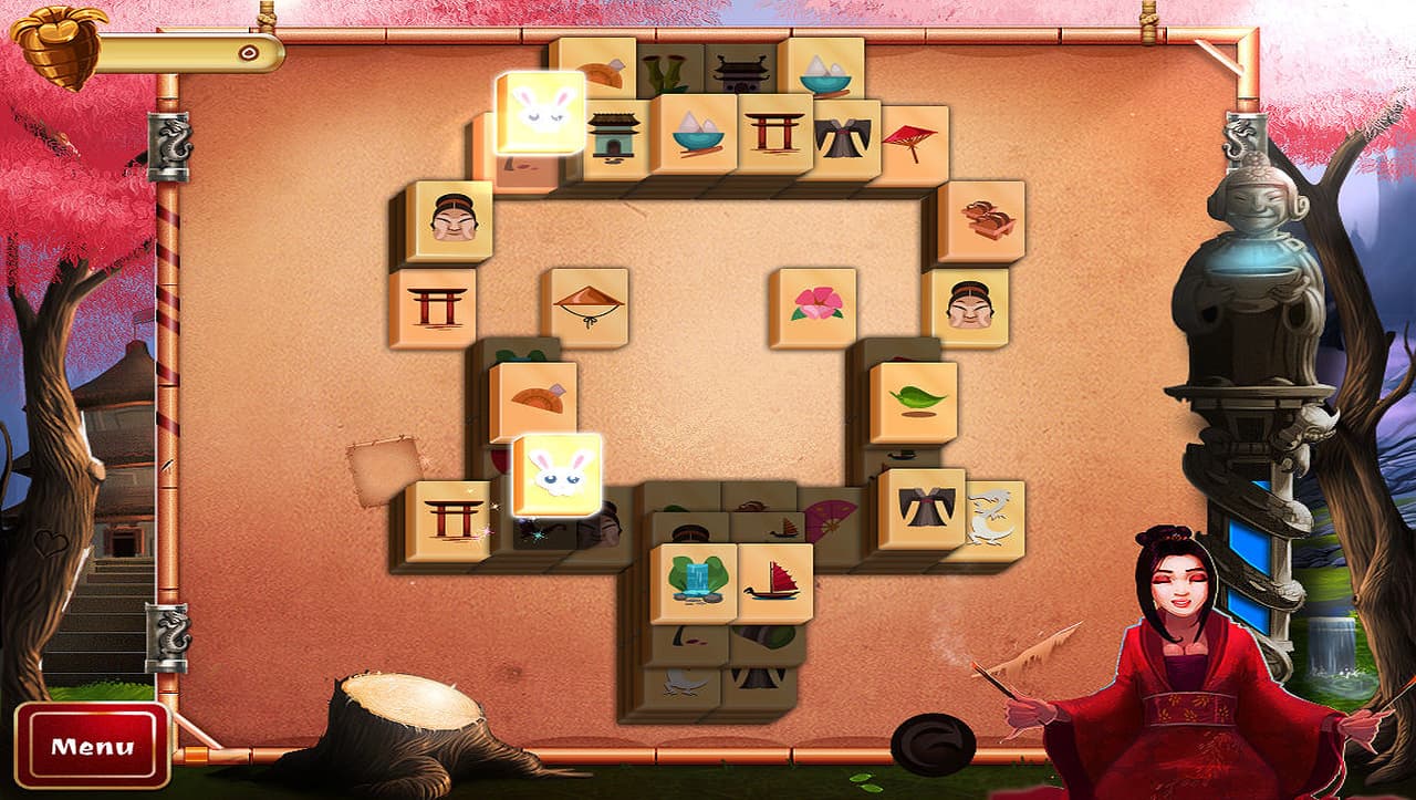 2D Mahjong Temple screenshot 5
