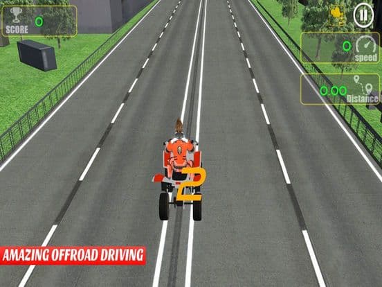 Training Quad Bike: Military B screenshot 2