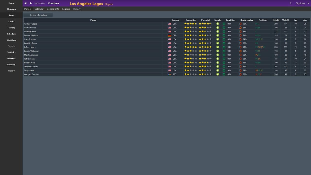 nbbm.info Basketball Manager screenshot 3