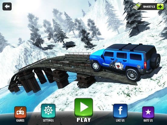 Uphill 4x4 Prado offroad - Crazy Snow driving 2017 screenshot 2
