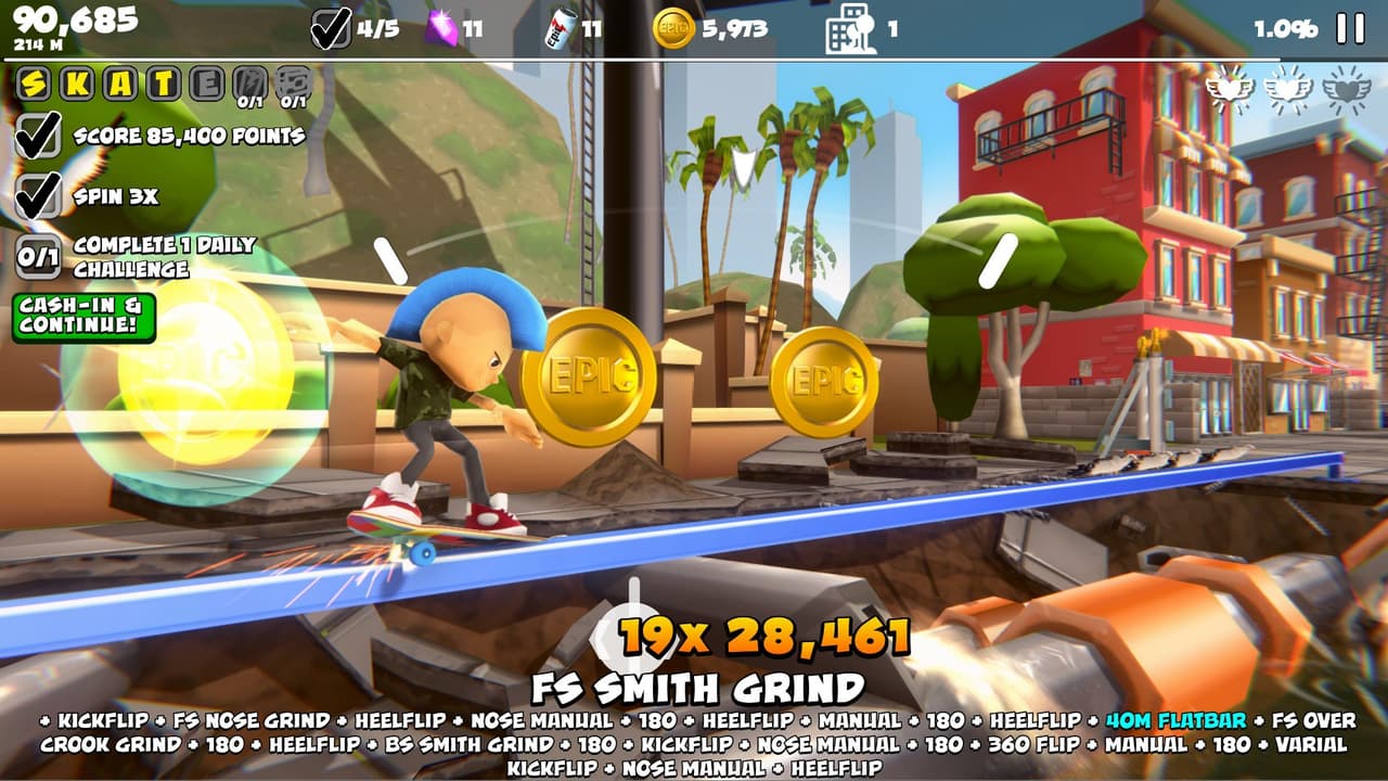 Epic Skater 2 screenshot 4