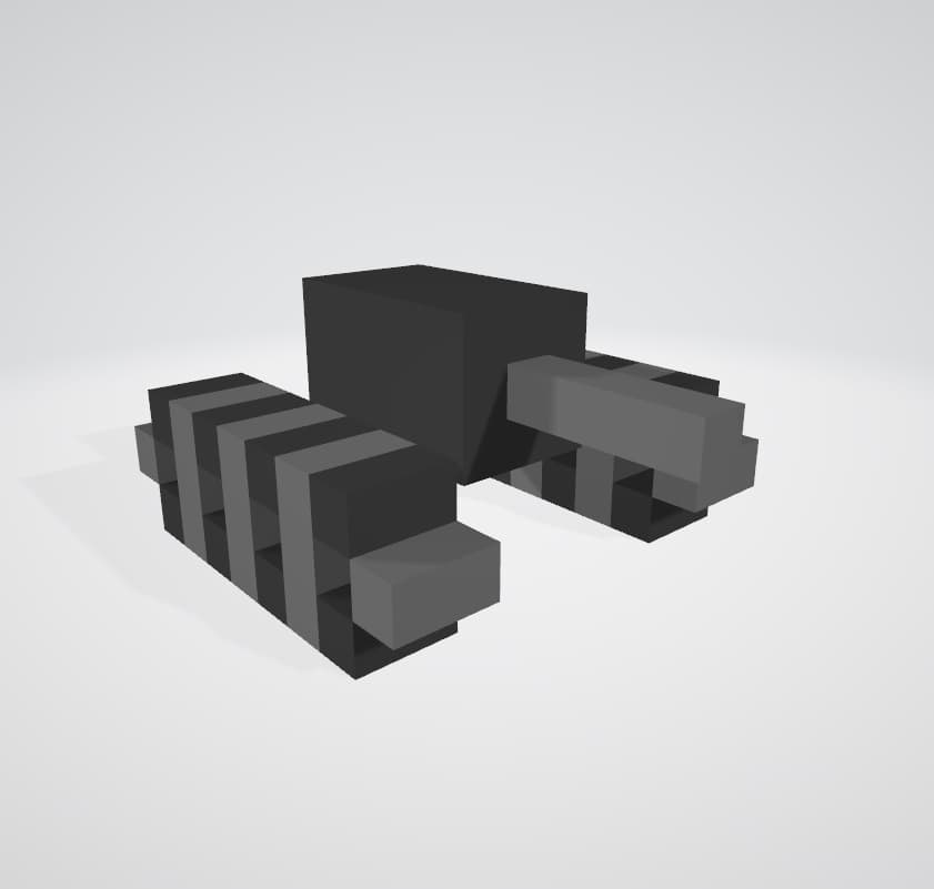 simple voxel tank screenshot 5