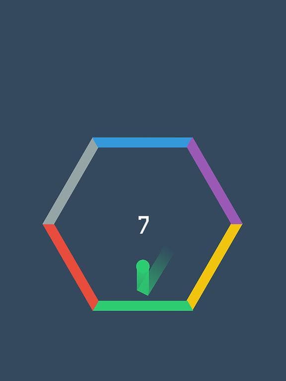 Hexa Wheels - Super Hexagon screenshot 2