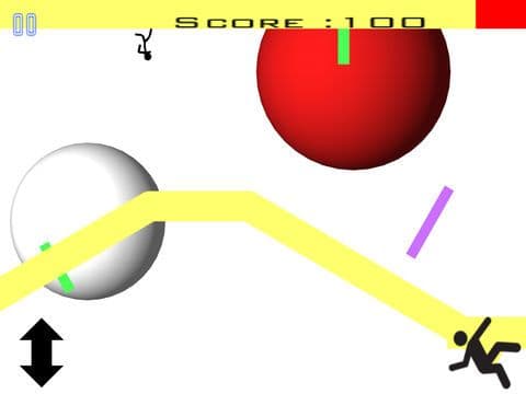 Anti Gravity Stickman Turbo Free screenshot 2