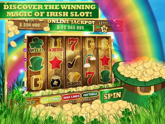 Irish Rainbow of Gold Slots Machine screenshot 2