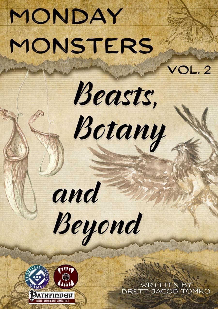 Monday Monsters Vol 2: Beasts, Botany, and Beyond PF1e screenshot 2