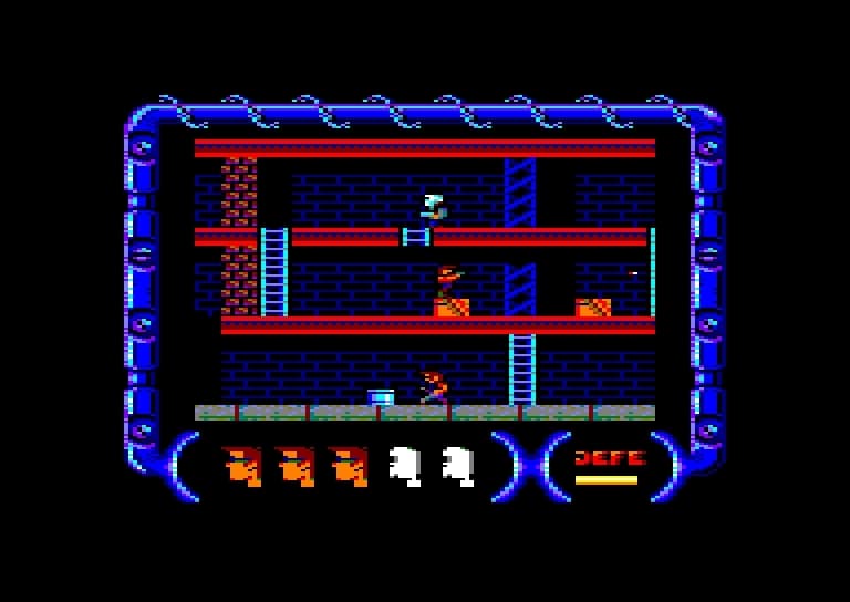 La Guerra de Gamber (Amstrad CPC) screenshot 4