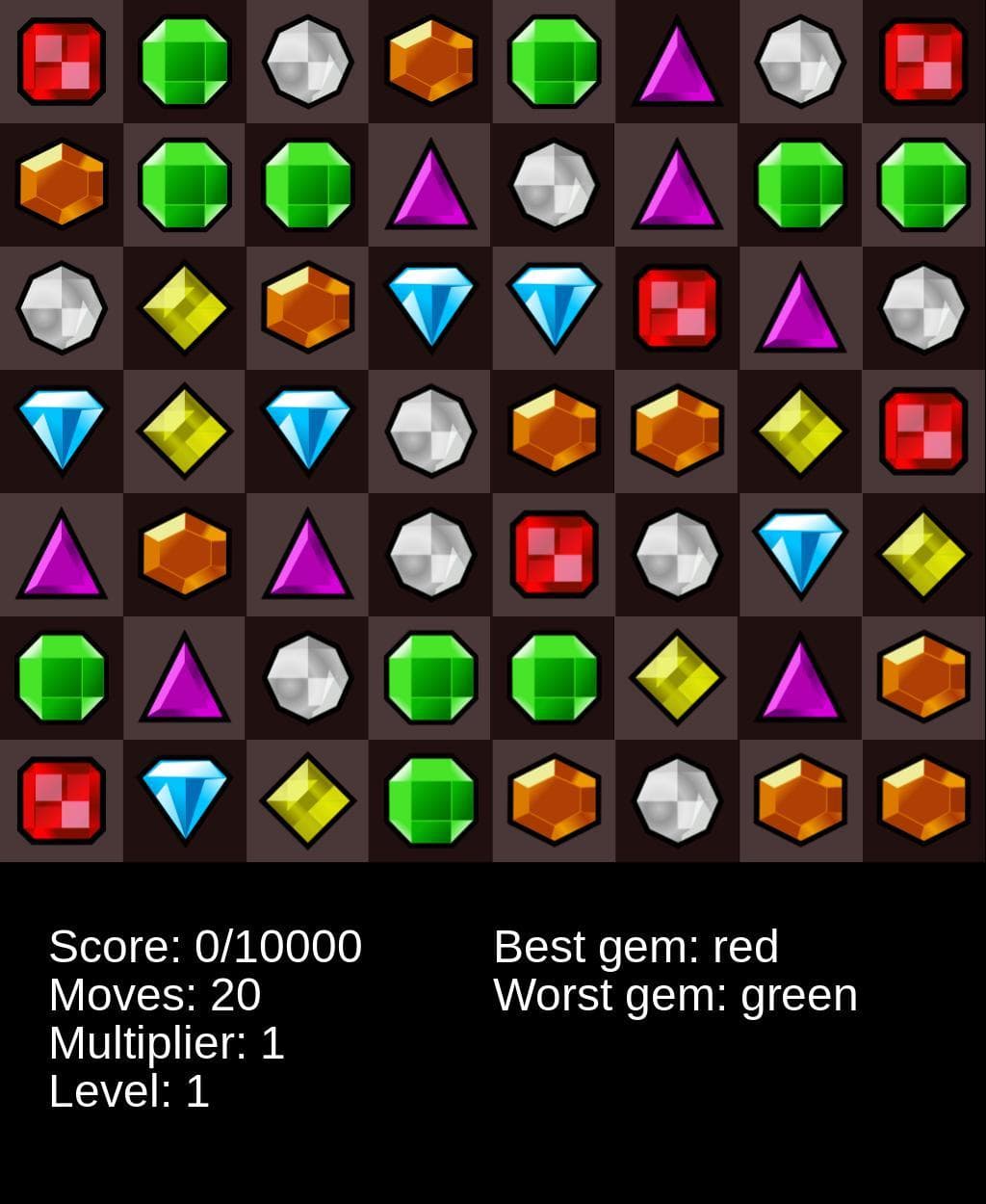 Almost Bejeweled