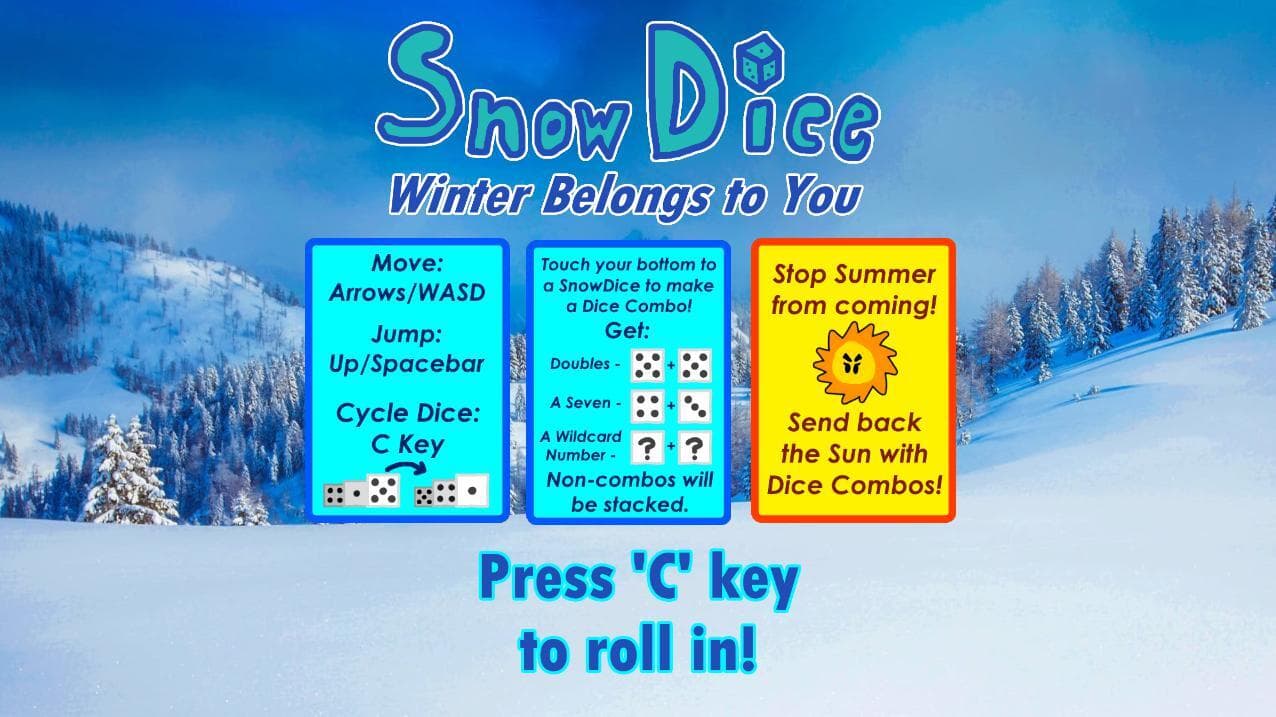 SnowDice - Winter Belongs to You