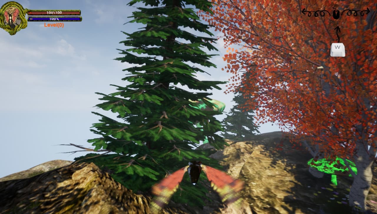 Down_Up_Butterfly screenshot 2