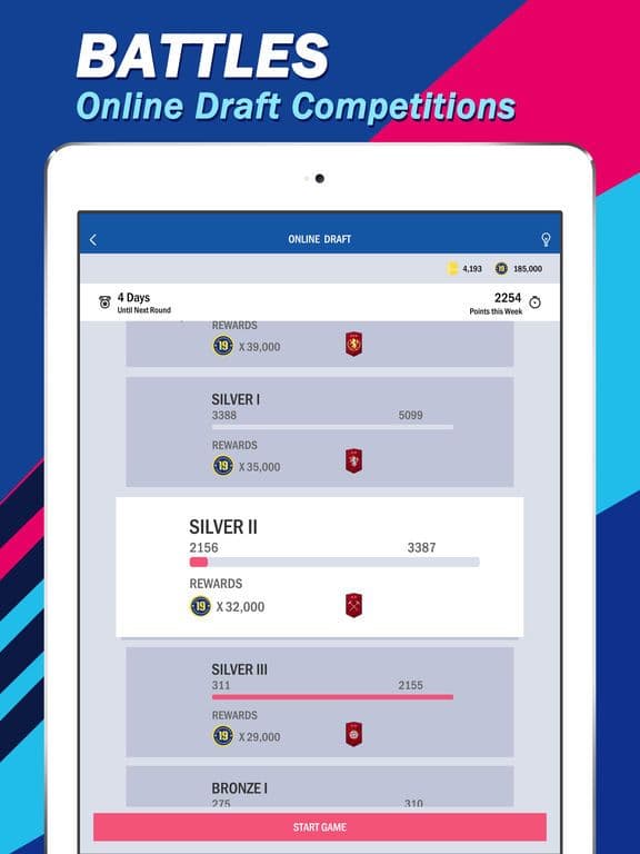 FUT 19 DRAFT & DATABASE