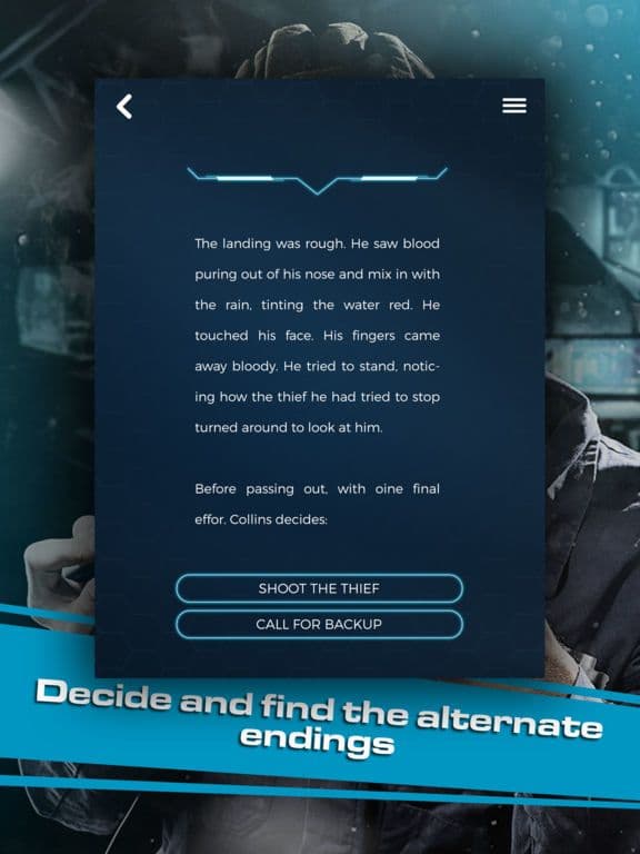 Past Mistakes - Science Fiction dystopian Book app screenshot 4