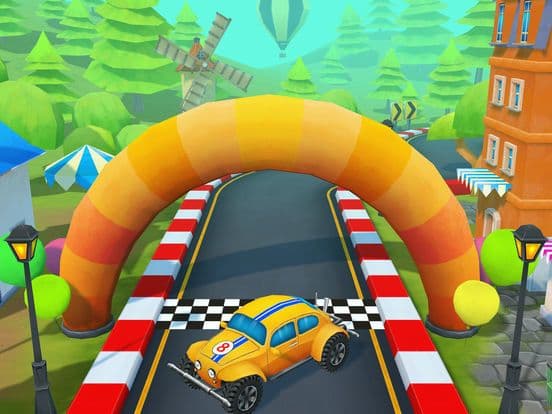 Mr. Lumas Racing Town (Free) screenshot 2
