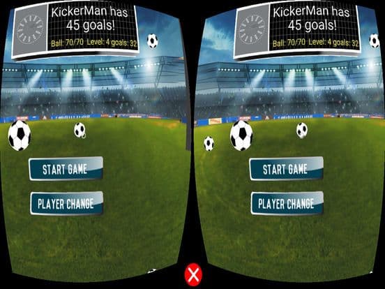 Kick-It-VR! A 3D Football VR Game screenshot 5