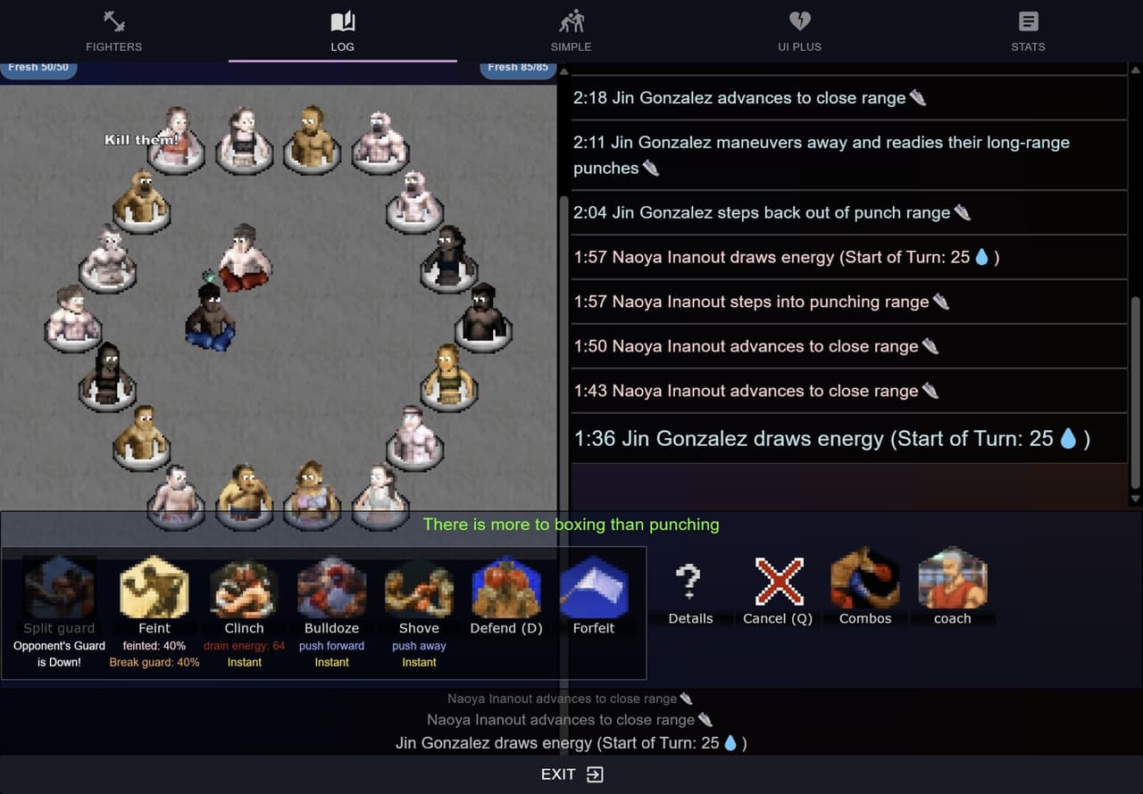 Turn Based Boxing: Tactics screenshot 6
