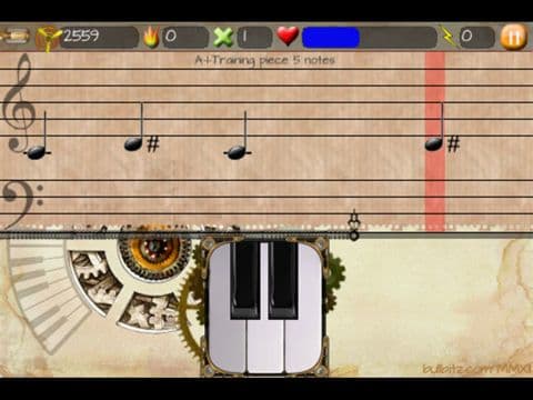 Attack of the piano lite screenshot 3