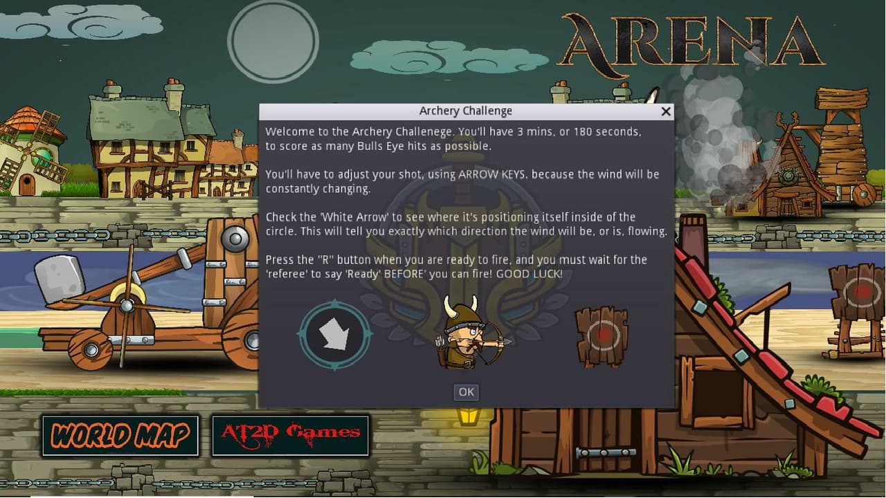 Arena TM RPG + Rpg mini game (Archery) screenshot 2