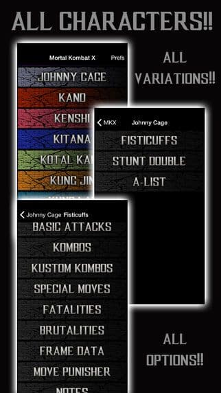 Guide - Mortal Kombat X Edition with Frame Data,Kustom Kombos, and Move Punisher Tools