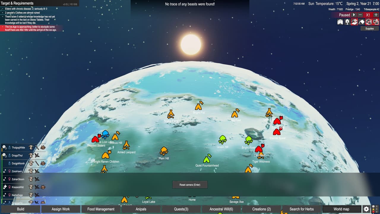 Primitive Society Simulator screenshot 5