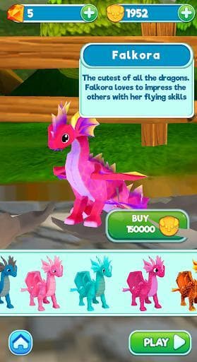 Flying Dragon Run - Dragon World Dino Simulator screenshot 4