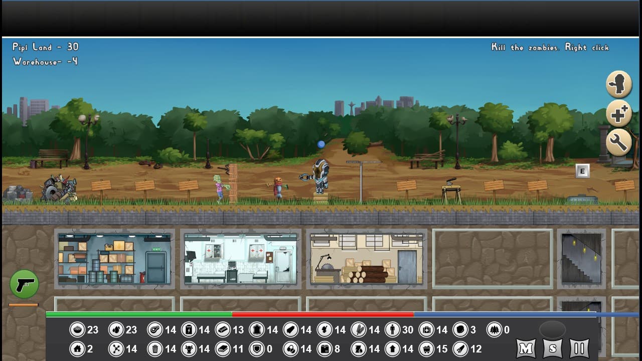Zombie Defense Shelter screenshot 2