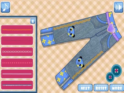 Kids Jeans Makeover: Design & Decorate screenshot 5