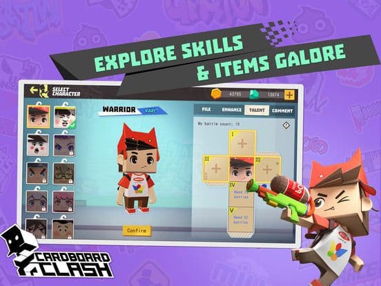 Cardboard Clash screenshot 2