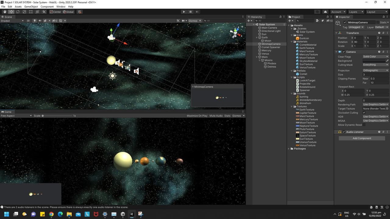 Project 1 SOLAR SYSTEM