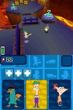 Phineas and Ferb: Across the 2nd Dimension (DS) screenshot 5