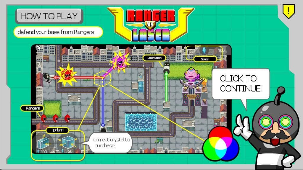 Rangers vs Laser!! screenshot 2